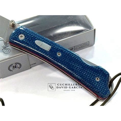 Miguel Nieto Bullet 165 BLUE Yute Azul Acero Bohler N690co