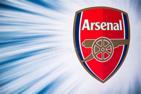 LONDRES INGLATERRA JULHO 1 2019 Logótipo Do Arsenal Football Club