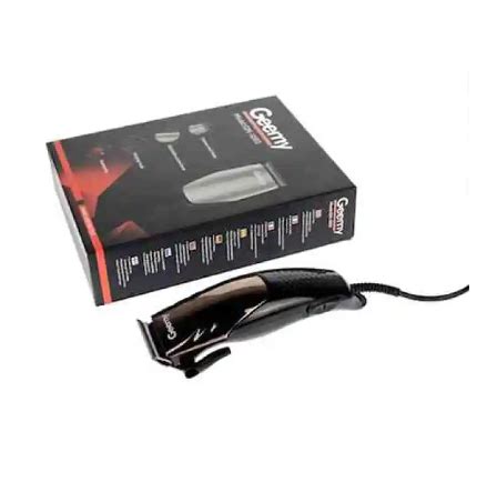 Geemy Professional Full Set Hair And Beard Clipper Wired Direct Power