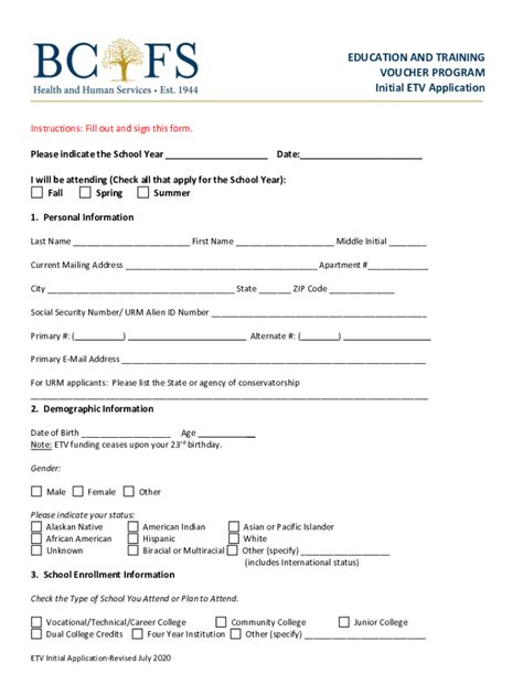 Fillable Online Dss Form 37166 Oct 19 Education And Training Voucher