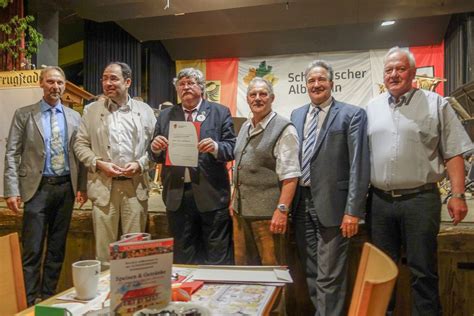 125 Jahre Schwäbischer Albverein Bad Schussenried Josef Rief MdB