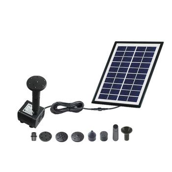 W Mini Solar Fountain For Garden Water Pump Garden Landscape Fountain