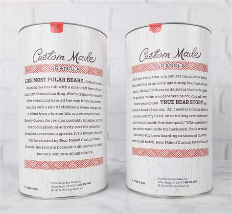 Bear Naked Granola September Subscription Box Review Coupon