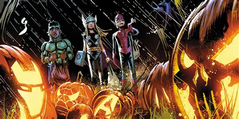 Marvel Unveils First Avengers Halloween Special Details Cbr