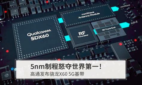 全球首款5nm芯片，高通发布骁龙x60 5g基带芯片，2021年上市！百科ta说