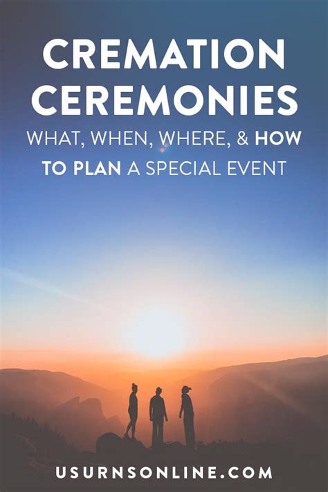 Cremation Ceremony: When, Where, & How to Hold Cremation Ceremonies ...