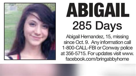 Abby Hernandez Saw Newspaper Reports About Her Disappearance While She ...