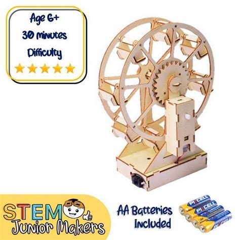 Diy Wooden Ferris Wheel Stem Kit