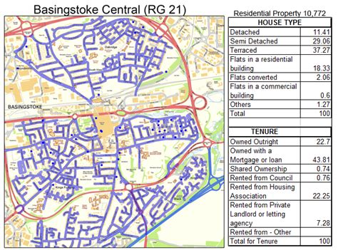 Festival Place Basingstoke Map