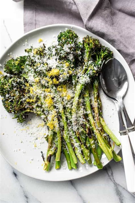 Grilled Broccolini Female Foodie