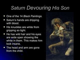 Saturn devouring his son | PPT