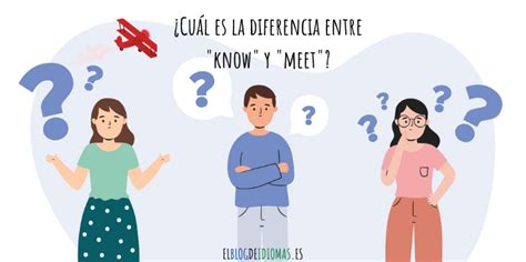 Cu L Es La Diferencia Entre Know Y Meet Elblogdeidiomas Es