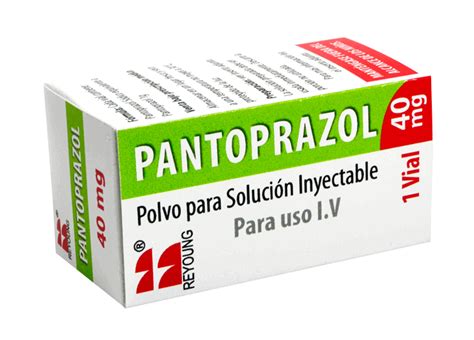 Pantoprazol 40 Mg Polvo Para Solución Inyectable Unimark Sa