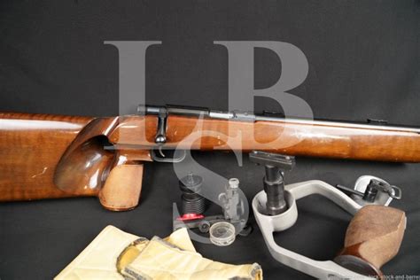 Anschutz Match 54 27″ 22 Lr Single Shot Bolt Action Target Rifle 1966