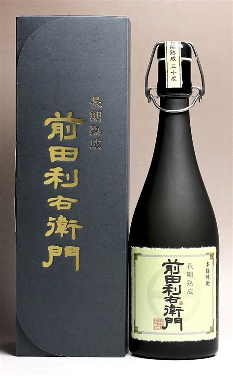 【楽天市場】長期熟成 前田利右衛門 30度720ml 【指宿酒造】【芋焼酎 いも焼酎 甕壷貯蔵 かめつぼ 黄麹 楽天 プレゼント ギフト