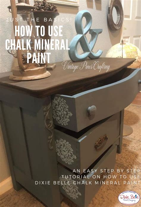 Read This Quick Tutorial On How To Paint With Chalk Mineral Paint