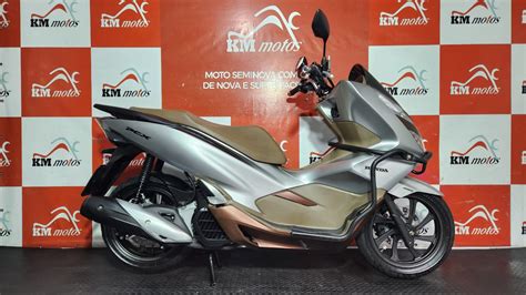 Honda Pcx 150 Dlx Abs 2022 Prata Km Motos Sua Loja De Motos Seminovas