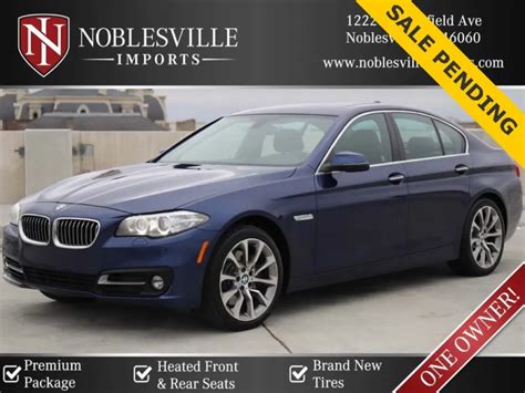 Used 2016 Bmw 5 Series 535i Xdrive For Sale In Noblesville In Vin