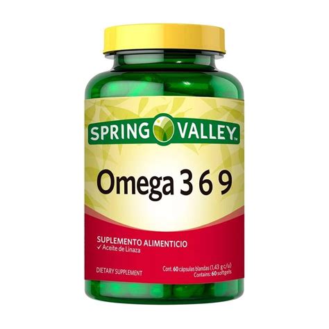 Suplemento Alimenticio Spring Valley Omega Con C Psulas Walmart