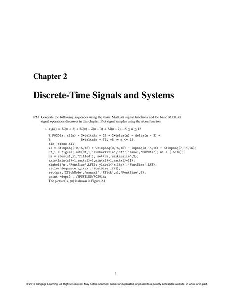 Digital Signal Processing Using Matlab Rd Edition Ingle Solution