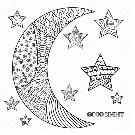 Night Pages Coloring Pages