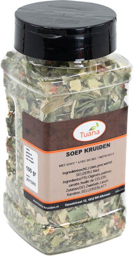 Tuana Kruiden Soep Kruiden Mp0251 100 Gram