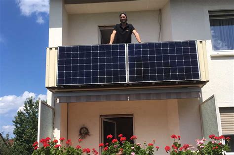 Steckersolar Auf Dem Balkon Oder Im Garten Energiezukunft