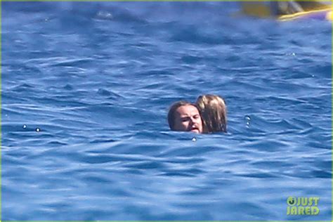 Leonardo Dicaprio Hangs Out Shirtless With Girlfriend Toni Garrn For Relaxing Yacht Afternoon