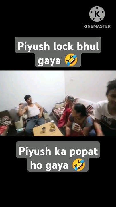 Piyush Ko Padi Mar Piyush Lock Bhul Gaya 🤣🤣 Shorts