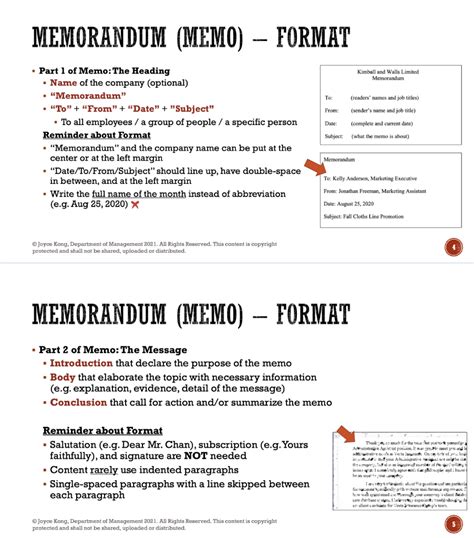 [Solved]: MEMORANDUM (MEMO) - FORMAT - Part 1 of Memo: Th