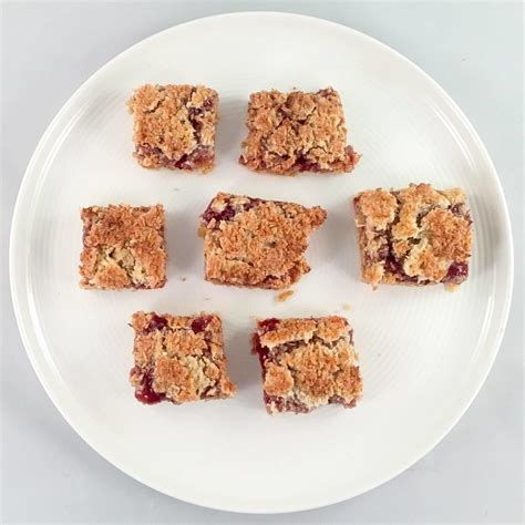 Raspberry Coconut Slice Recipe - Tasty Snack Thats Easy To Make