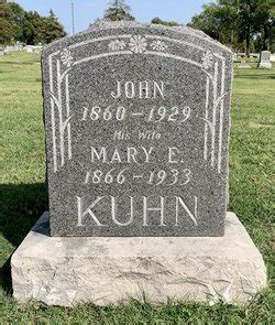 Mary Elizabeth Kraus Kuhn M Morial Find A Grave