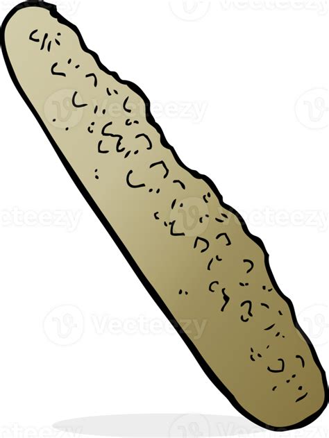 cartoon baguette drawing 46868098 PNG