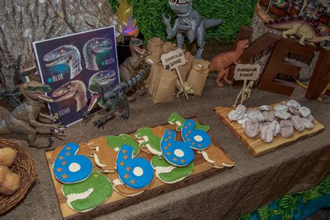 Jurassic World Birthday Party Ideas Photo 1 Of 16 Catch My Party