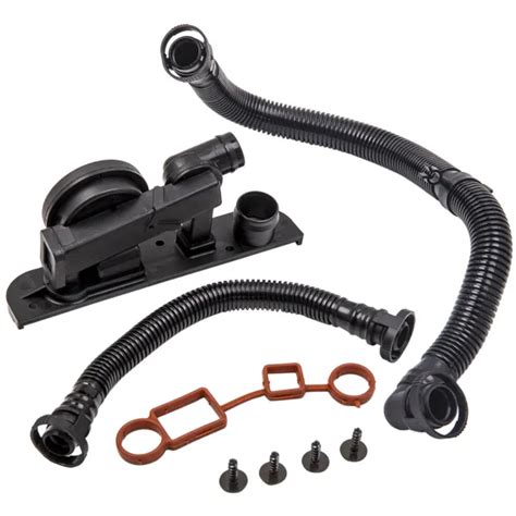 CRANKCASE VENT VALVE PCV Hose Service Kit For Audi VW Seat Skoda