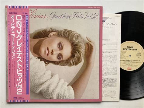 帯 OLIVIA NEWTON JOHN GREATEST HITS VOL 2 EMI EMS 91045 Olivia