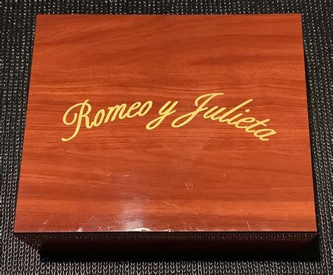 Romeo Y Julieta Aniversario Cigar Wood Box Humidor Romeo Juliet