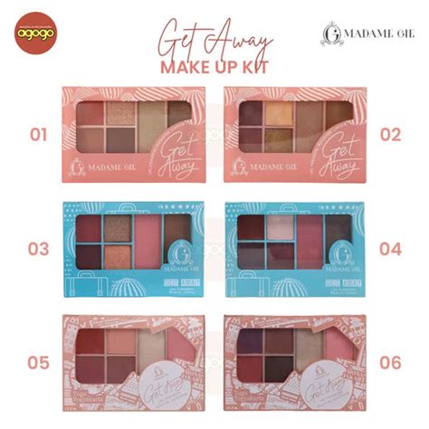 Jual Madame Gie Getaway Make Up Kit Make Up Face Palette Getaway