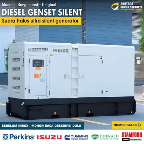 Jual Genset Silent Perkins 400 Kva Shopee Indonesia