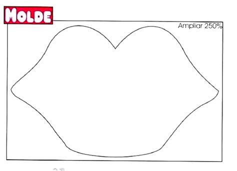 Eu Amo Artesanato Almofada De Boca Passo A Passo E Molde