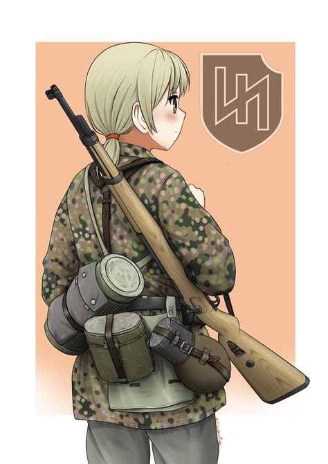 Anime German Soldier