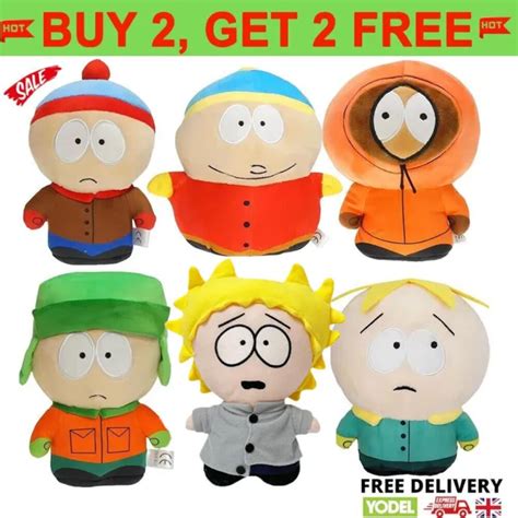 South Park Plush Plushies Doll Soft Toys Kenny Stan Kyle Cartman