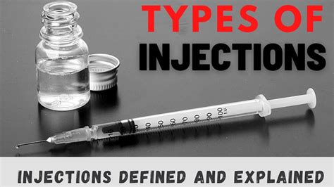 Types Of Injections Defined And Explained 3 Types Of Injections Explained Vj Nursing