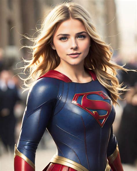 Chloe Grace Moretz Supergirl By Gojieb On Deviantart