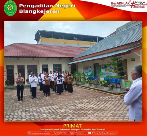 Apel Senin Pagi Pengadilan Negeri Blangkejeren