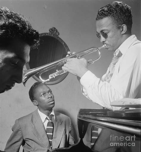 Portrait Of Howard Mcghee And Miles Davis Digital Art By Diane Hocker