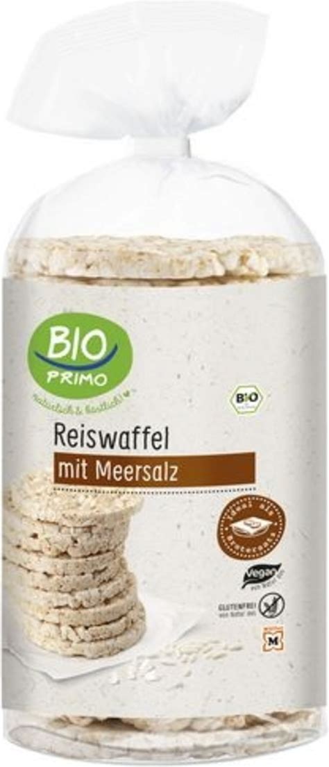 Bio Primo Organic Rice Cakes With Sea Salt G Piccantino Online