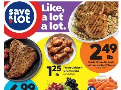 Save a Lot food store Weekly ad valid from 08/31/2022 to 09/06/2022 - MallsCenters