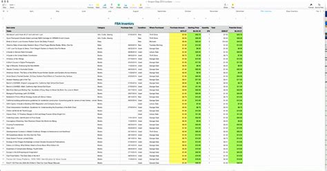 Inventory Management Excel Template