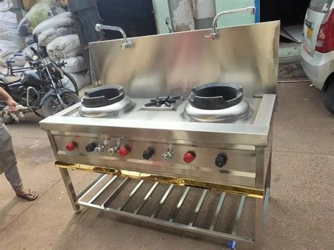 Stainless Steel Chinese Gas Range Burner At Rs In Noida Id